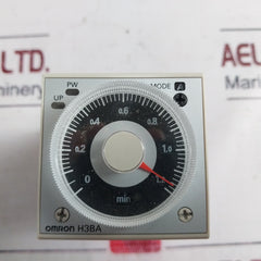 Omron H3Ba-n Solid State Timer Relay 220Vac 50/60Hz 1.2S To 300H