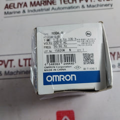 Omron H3Ba-n Solid State Timer Relay 220Vac 50/60Hz 1.2S To 300H