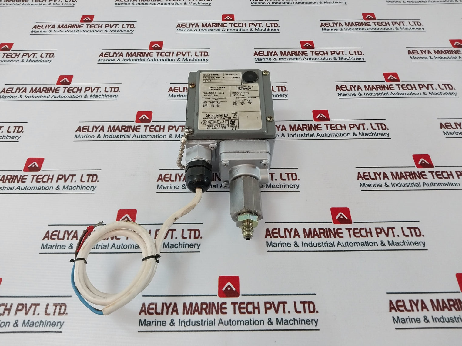 Square D Gcwm-3 Pressure Switch