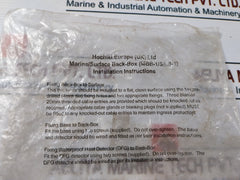 Hochiki Mbb-1/Sbb-1 Marine Mounting Back Box
