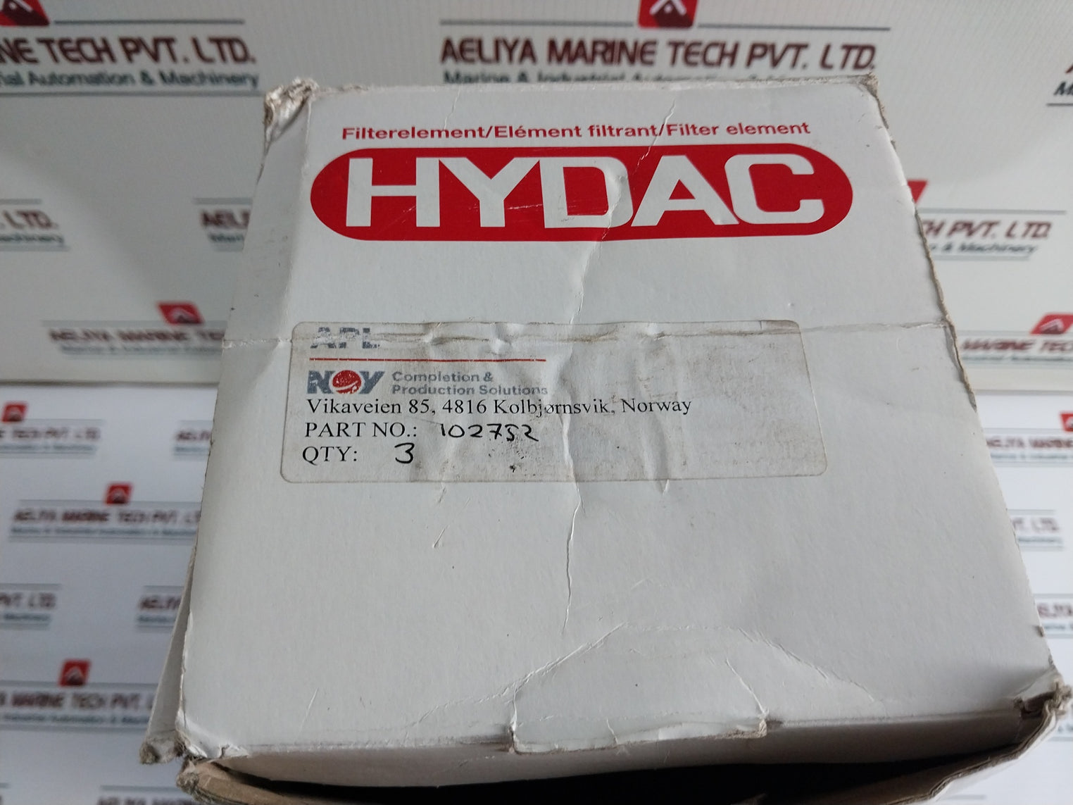 Hydac 0950 R 010 On Hydraulic Filter Element 102752