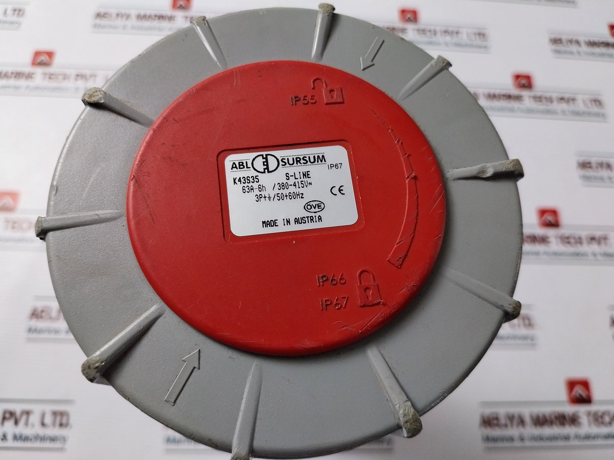 Abl Sursum K43S35 Power Connector 380-415 Vac 63A
