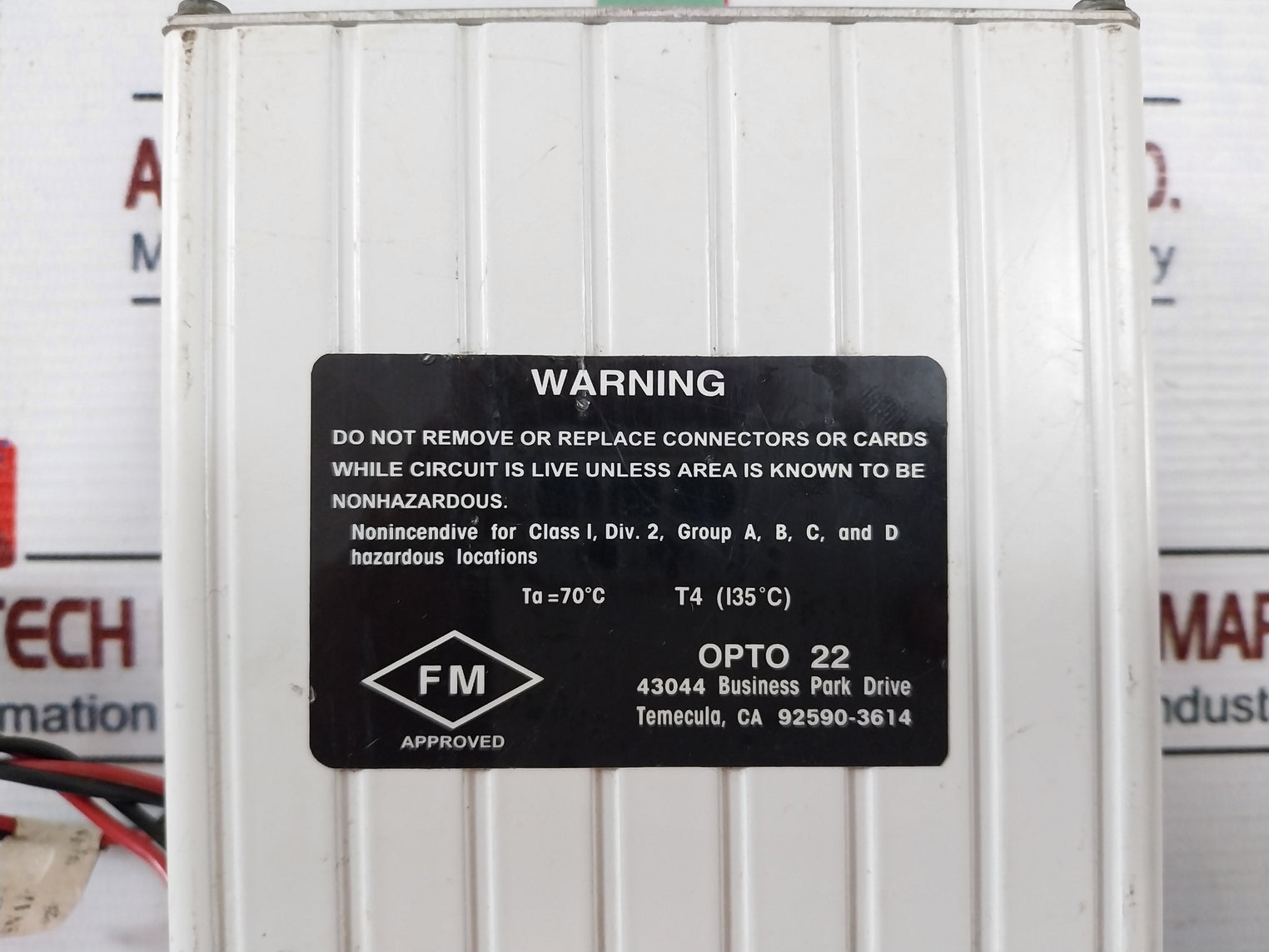 Opto 22 Snap-ps5-24Dc Logic Power Supply 18-32 Vdc 30W 5Vdc