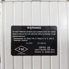 Opto 22 Snap-ps5-24Dc Logic Power Supply 18-32 Vdc 30W 5Vdc