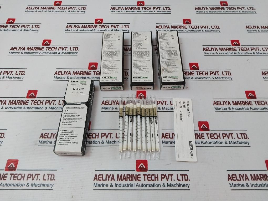 Msa Auer D3188701 Breathing Air Quality Test Set D4060989