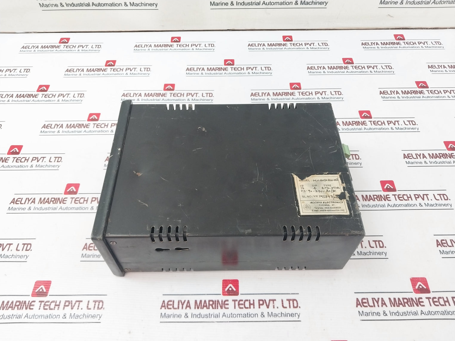 Accsys Microscan-102 Temperature Scanner Rtd-pt100