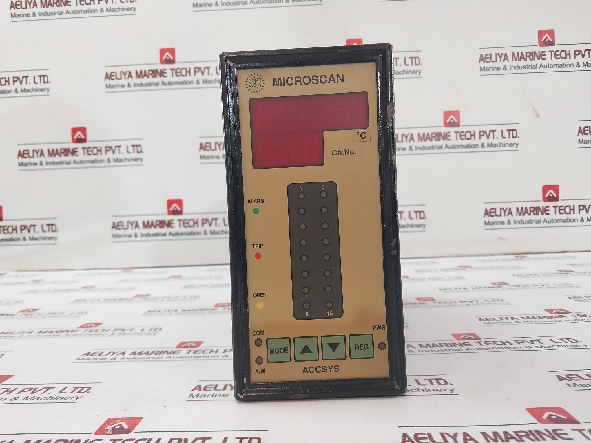 Accsys Microscan-102 Temperature Scanner Rtd-pt100