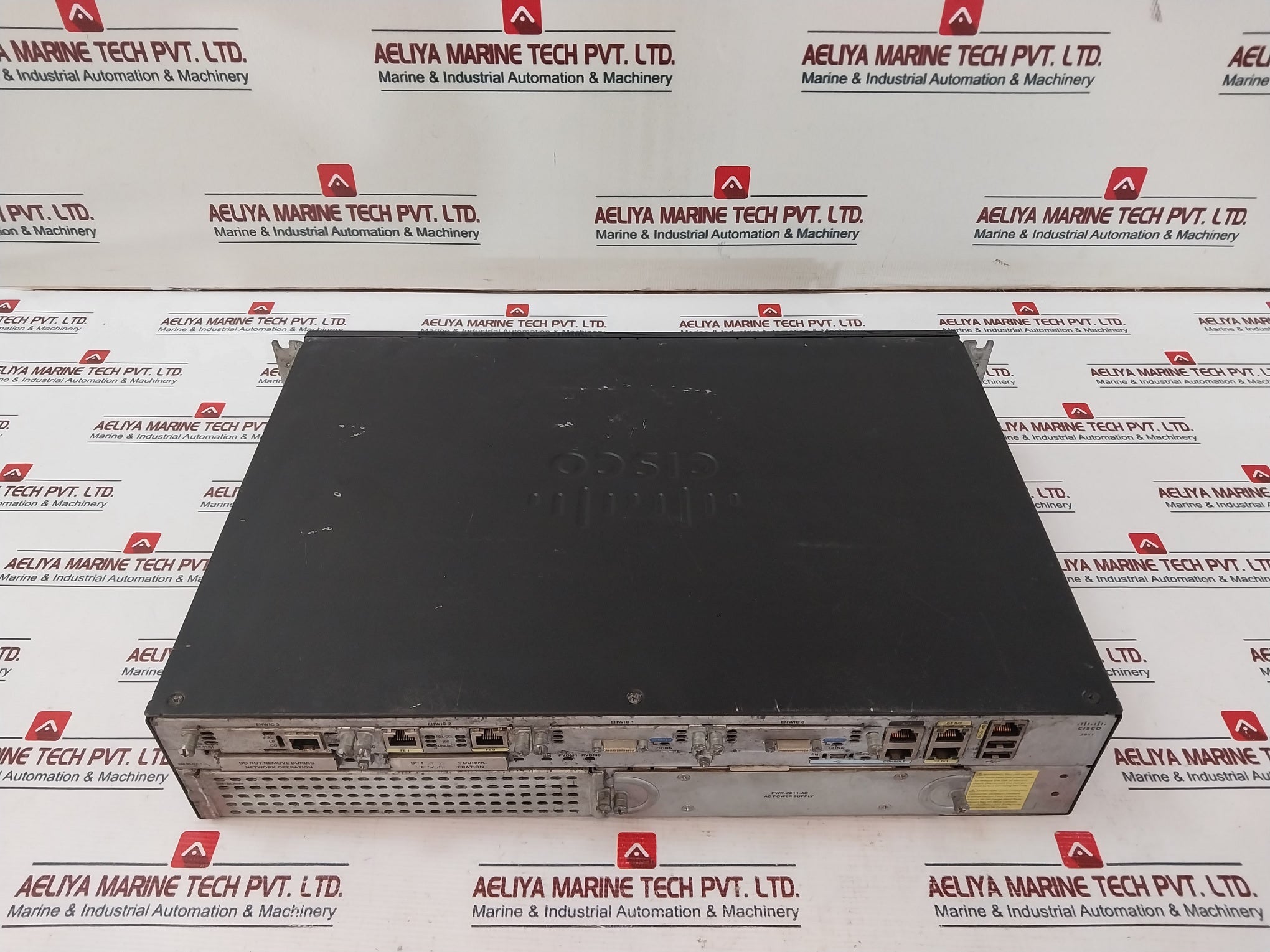 Cisco 2911 Integrated Services Router Pwr-2911-ac 100-240V 3-1A 50/60Hz