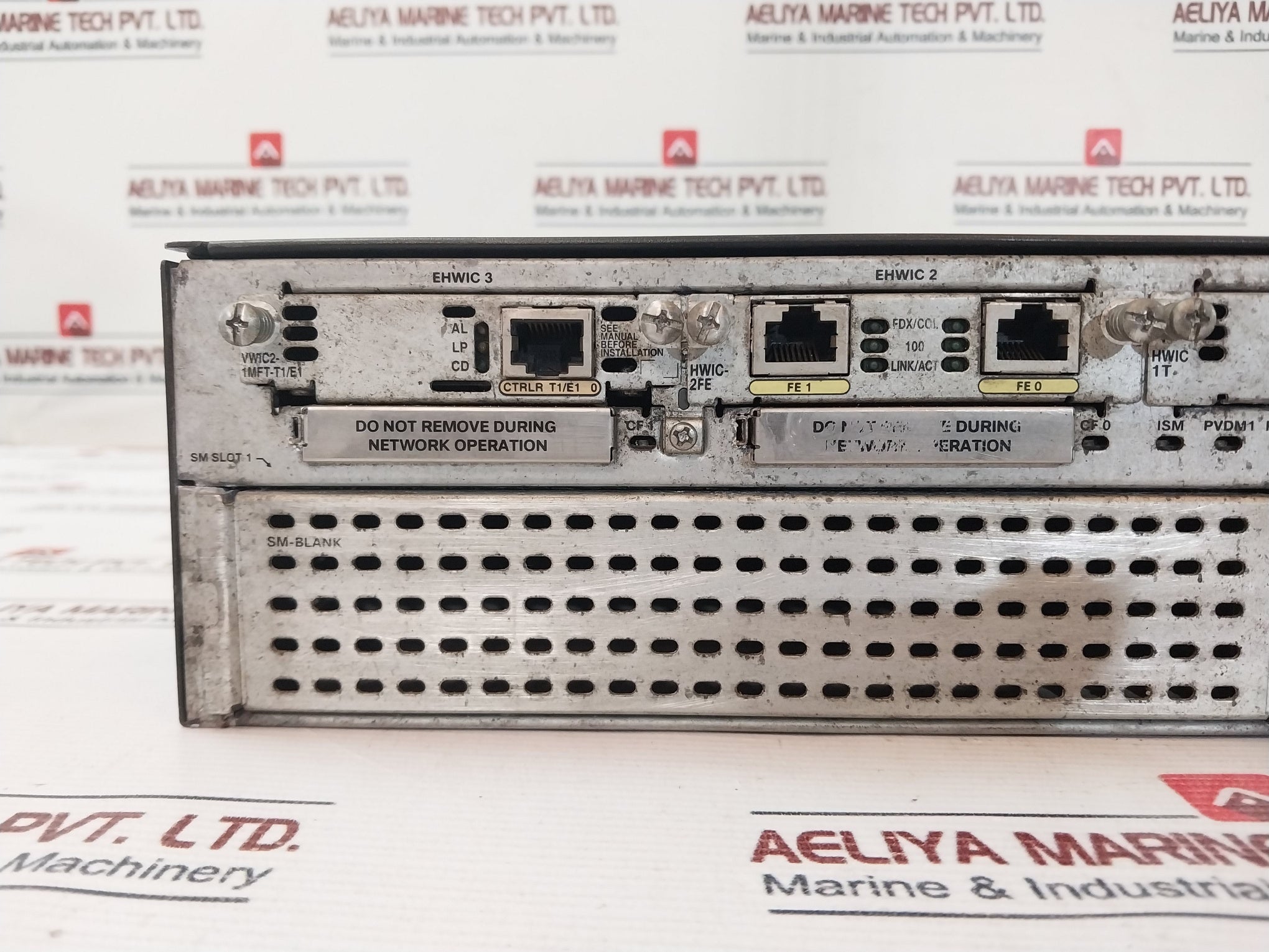 Cisco 2911 Integrated Services Router Pwr-2911-ac 100-240V 3-1A 50/60Hz