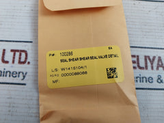 Oceaneering 100276-sk Flow Plate In/Ou Compression Spring Shear Seal Valve Kit
