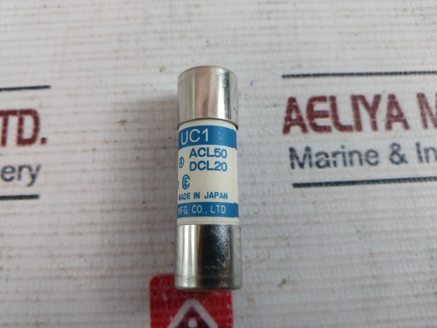 Lot Of 7X Utsunomiya Electric Uc1 Cello-lite Fuse 10A Ac500V Dc250V