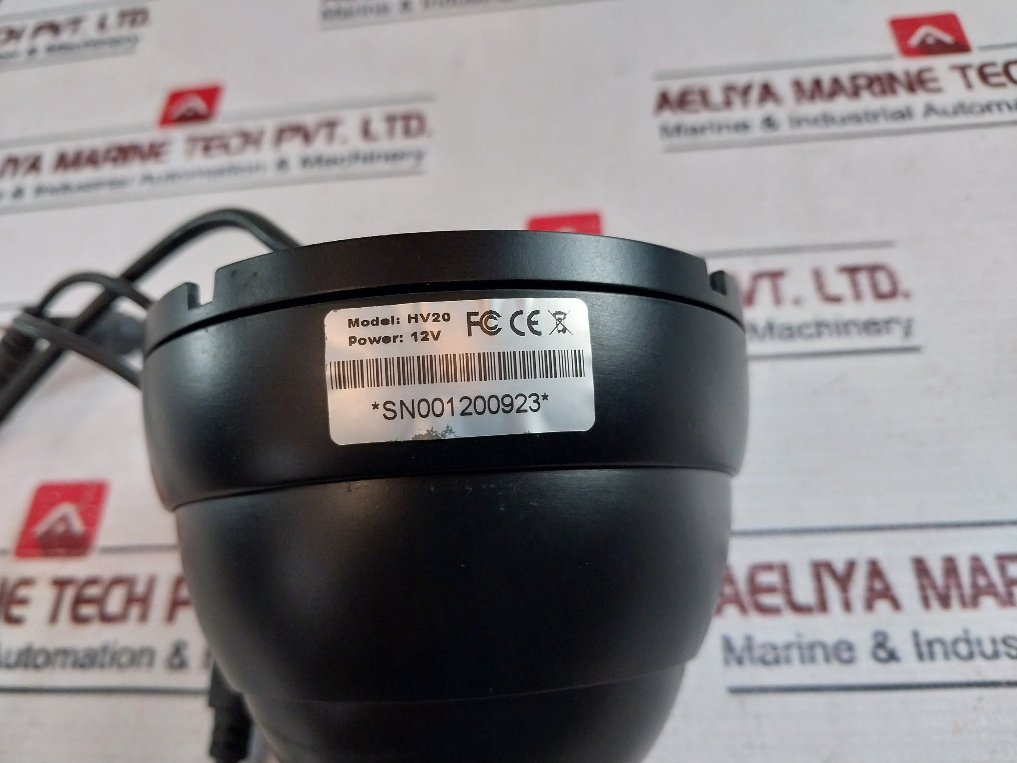 Gunnebo Hv20 Infra Red Dome Camera 12V Dc 300Ma