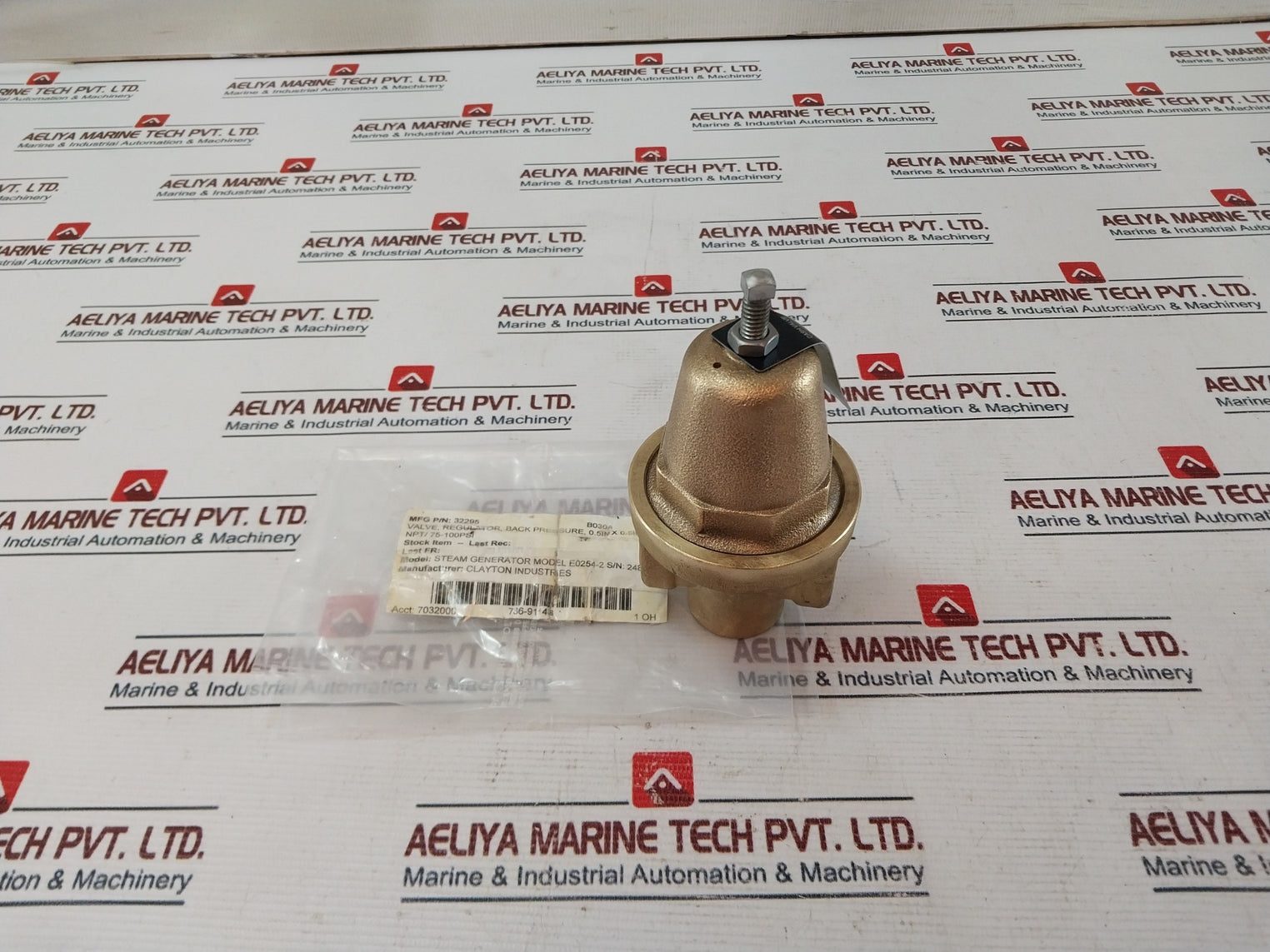 Cash Valve Frm2 Regulator Back Pressure Valve 0.5In X 0.5In