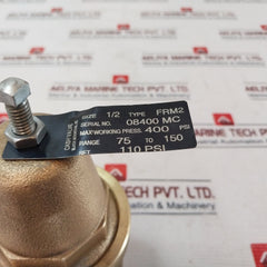 Cash Valve Frm2 Regulator Back Pressure Valve 0.5In X 0.5In