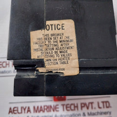General Electric Tec36015 Motor Circuit Protector 15A 3-pole 600V Ac