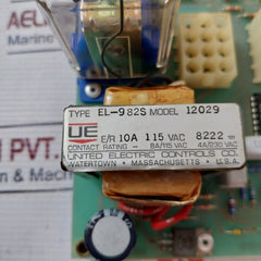 United Electric Controls El-982S Control Circuit Board 12029