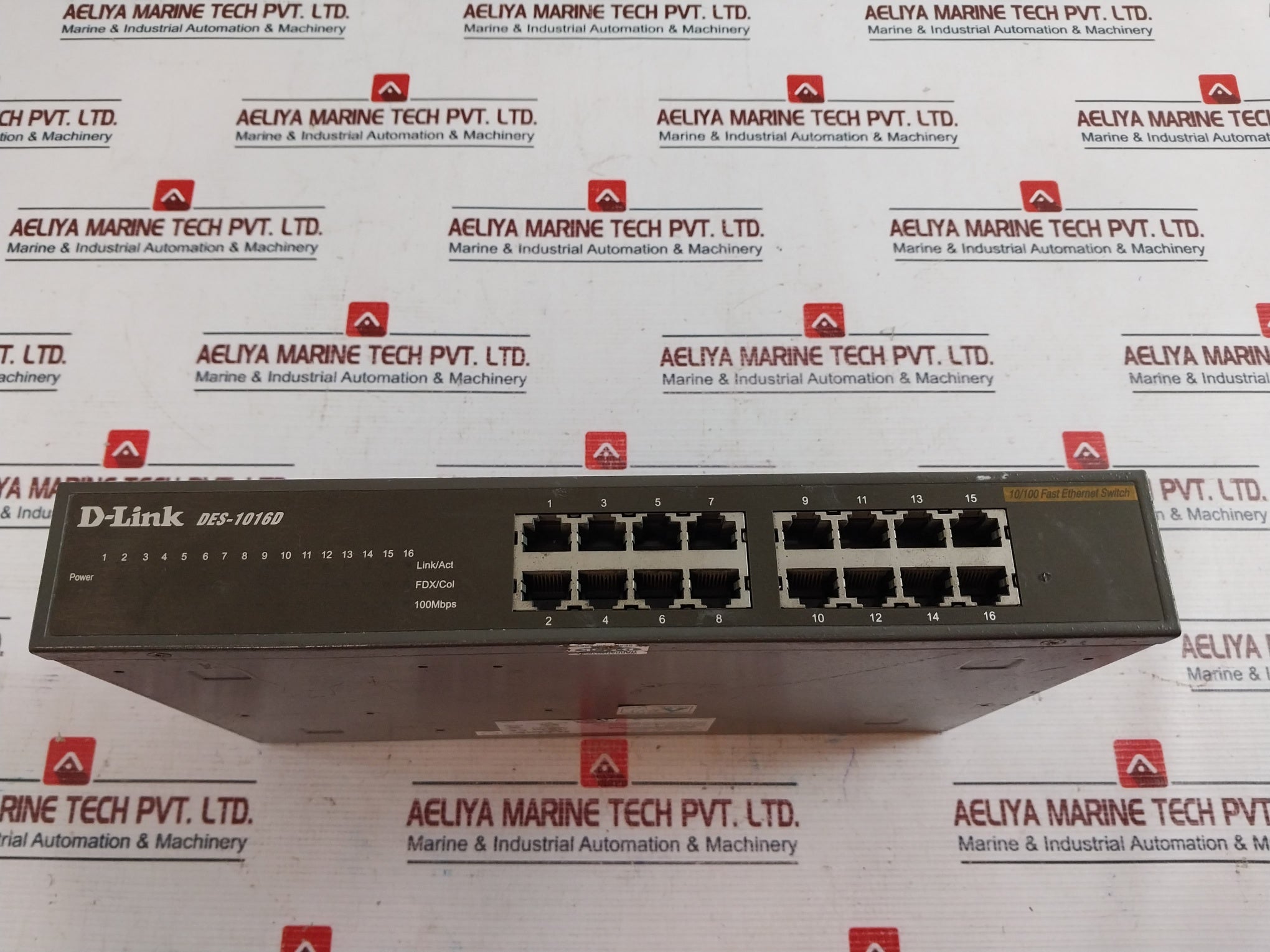 D-link Des-1016d 10/100 Fast Ethernet Switch Ies1016di....d4g 100-240vac 50/60hz