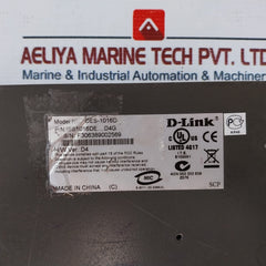 D-link Des-1016d 10/100 Fast Ethernet Switch 100-240vac 0.3a Ies1016de....d4g