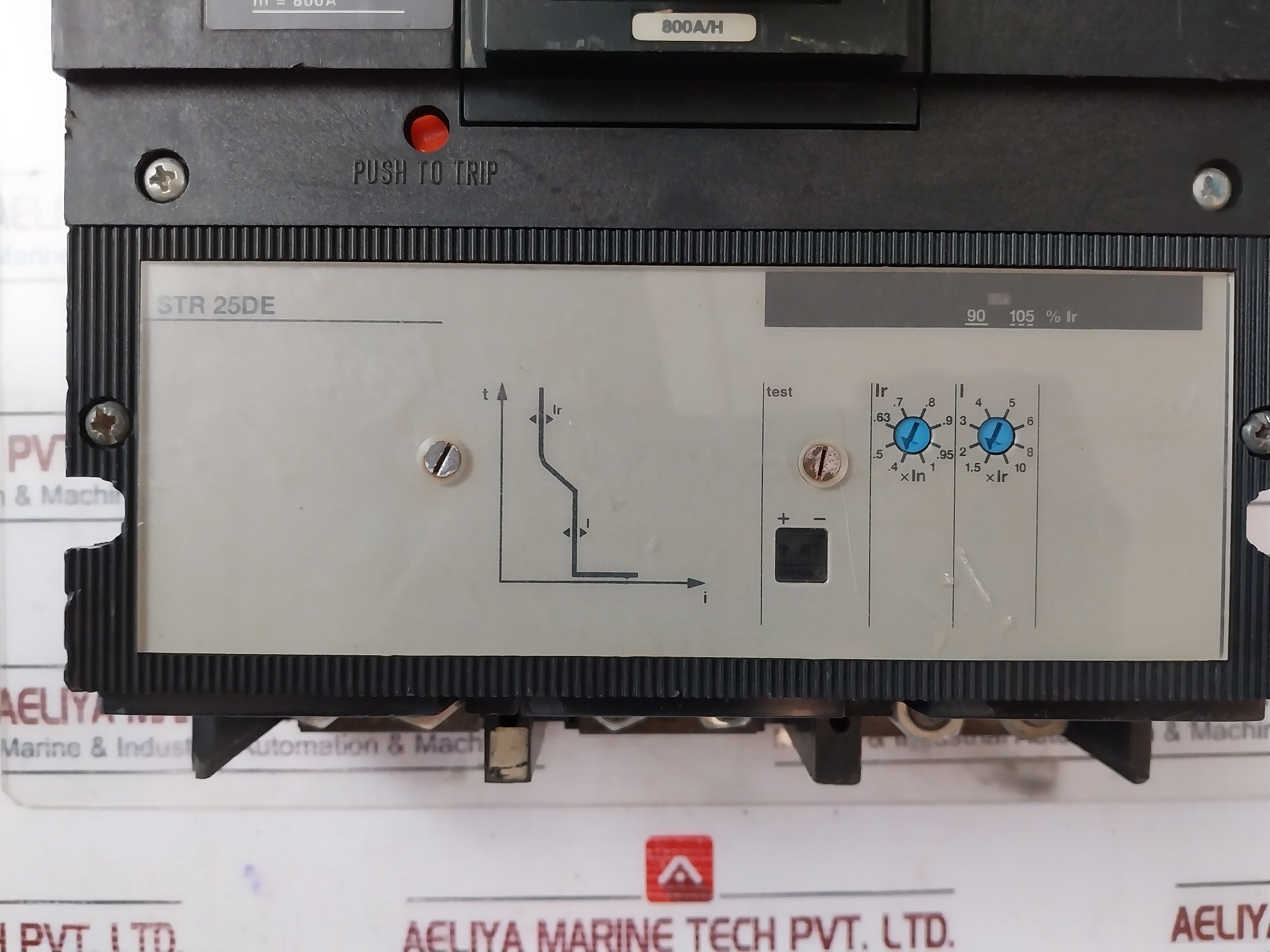 Merlin Gerin C801 H Circuit Breaker 750V 800A