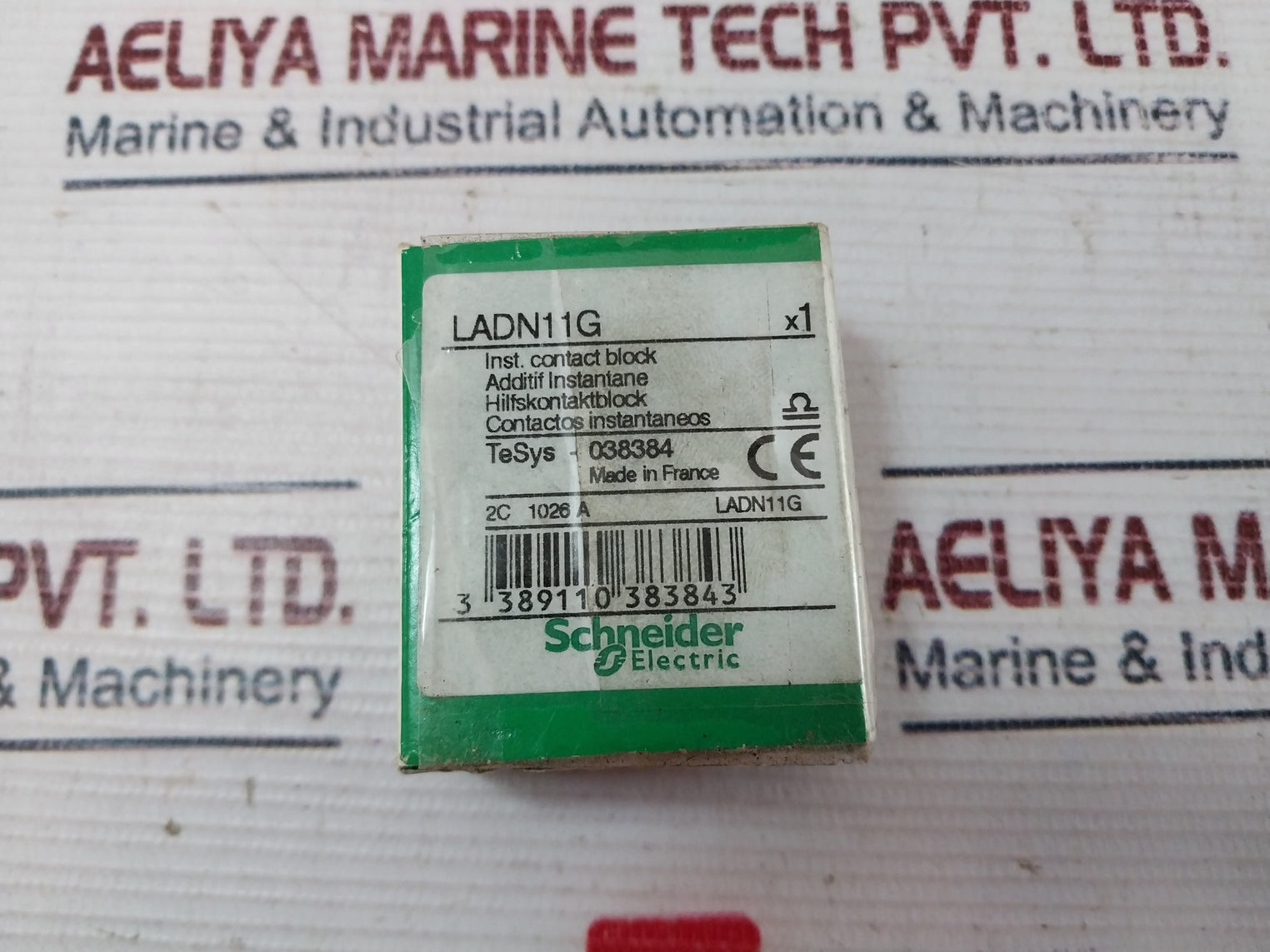 Schneider Electric/Telemecanique Ladn11G Auxiliary Contact Block 10A