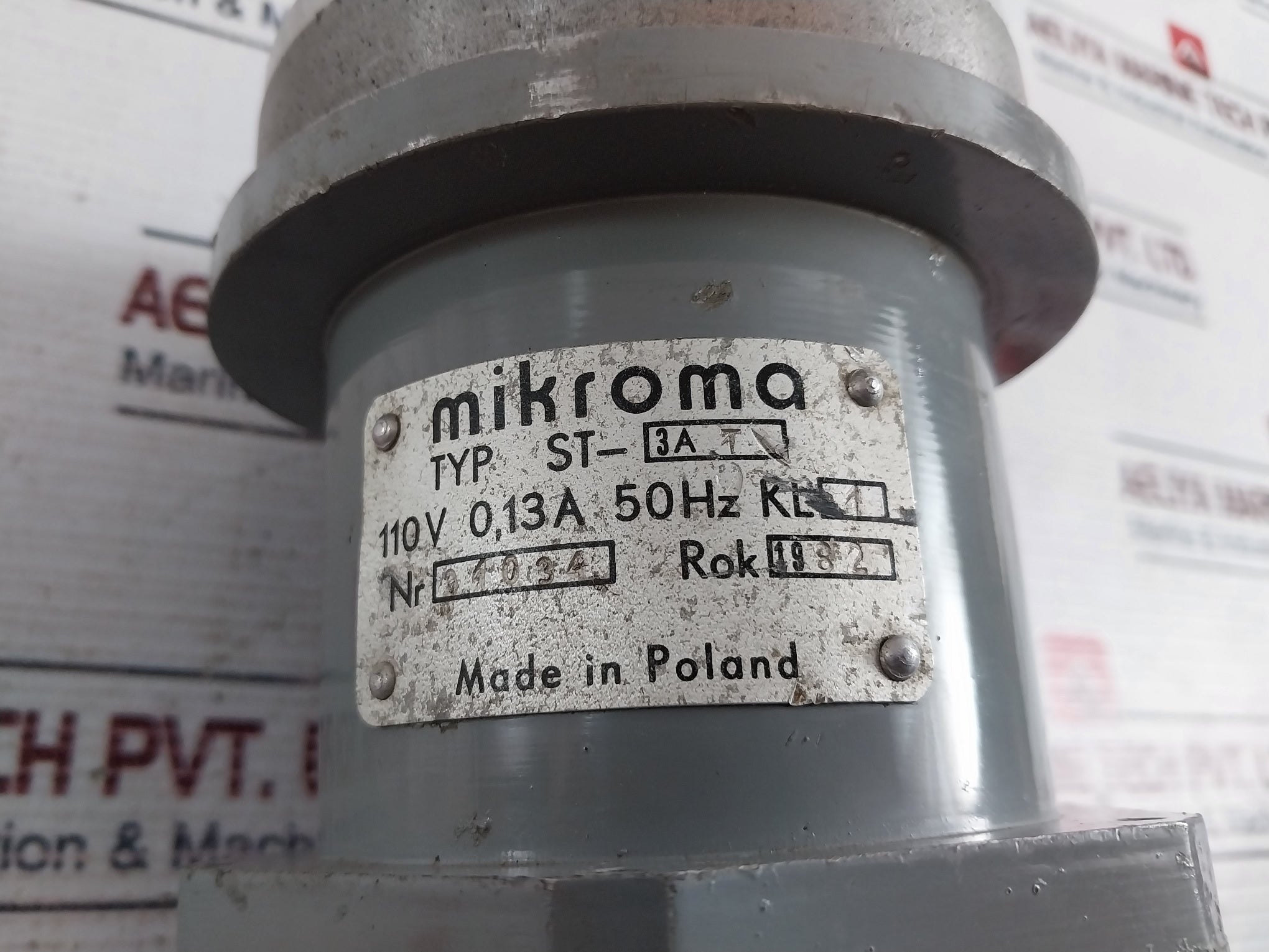 Mikroma St-3A T Motor 0.13A 110V 50Hz