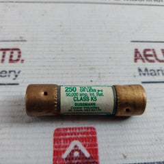Lot Of 4X Bussmann Non-25 One-Time Fuse 250 Volts