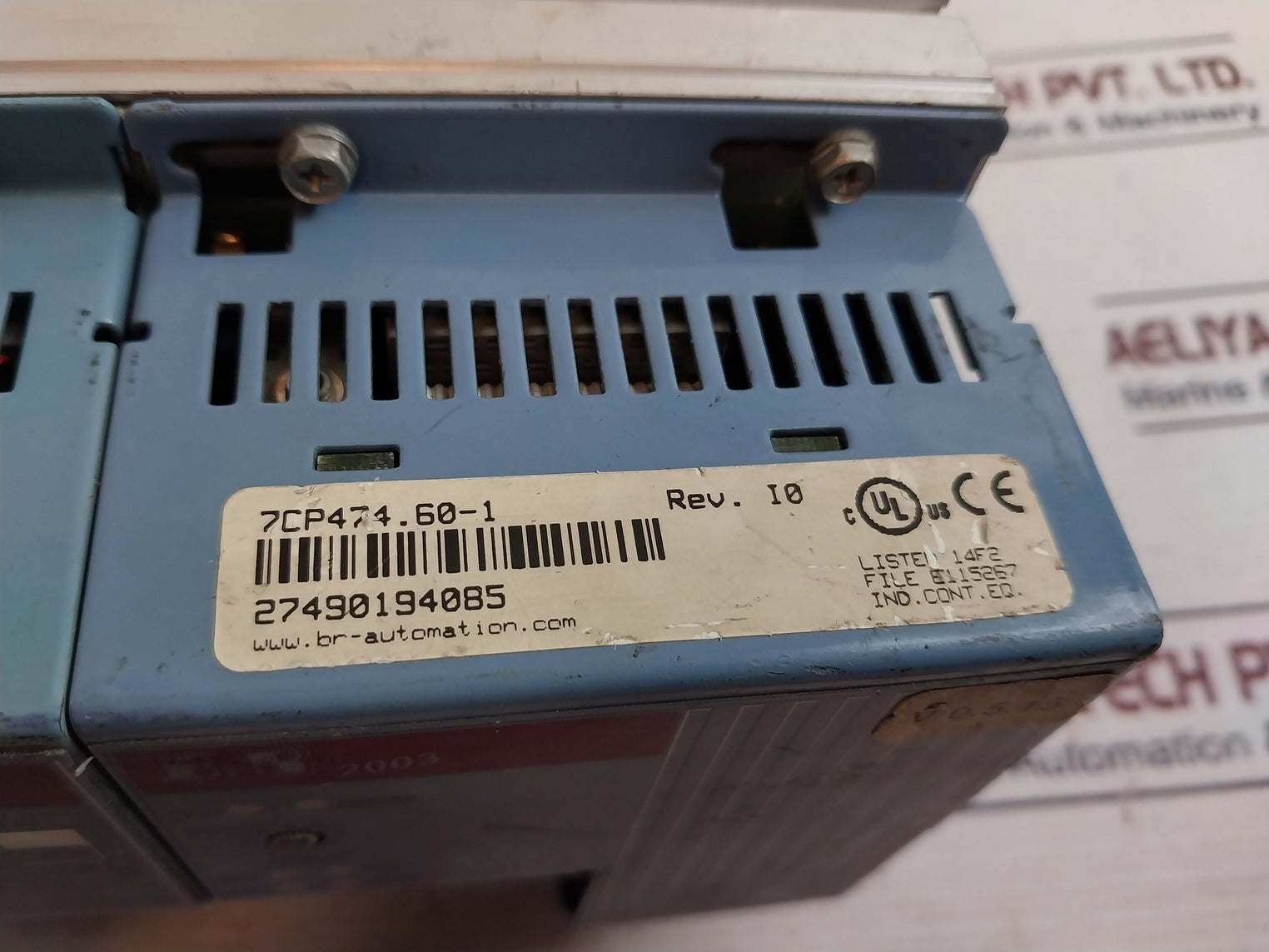 B&R 2003 Plc Module Control Board 24Vdc