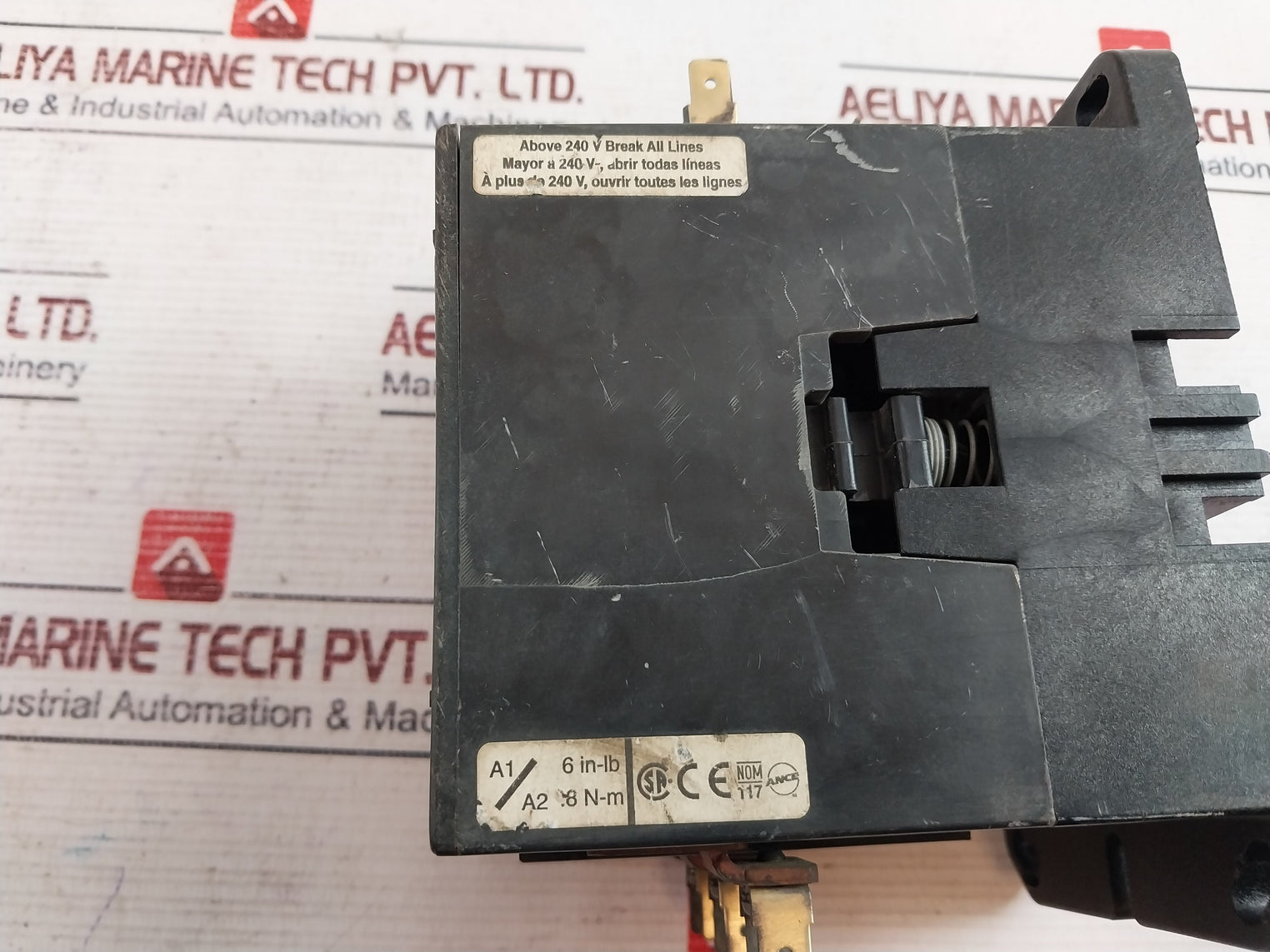 Square D 8910dpa93 Definit Purpose Contactor Ser.a 110-120v 50/60hz