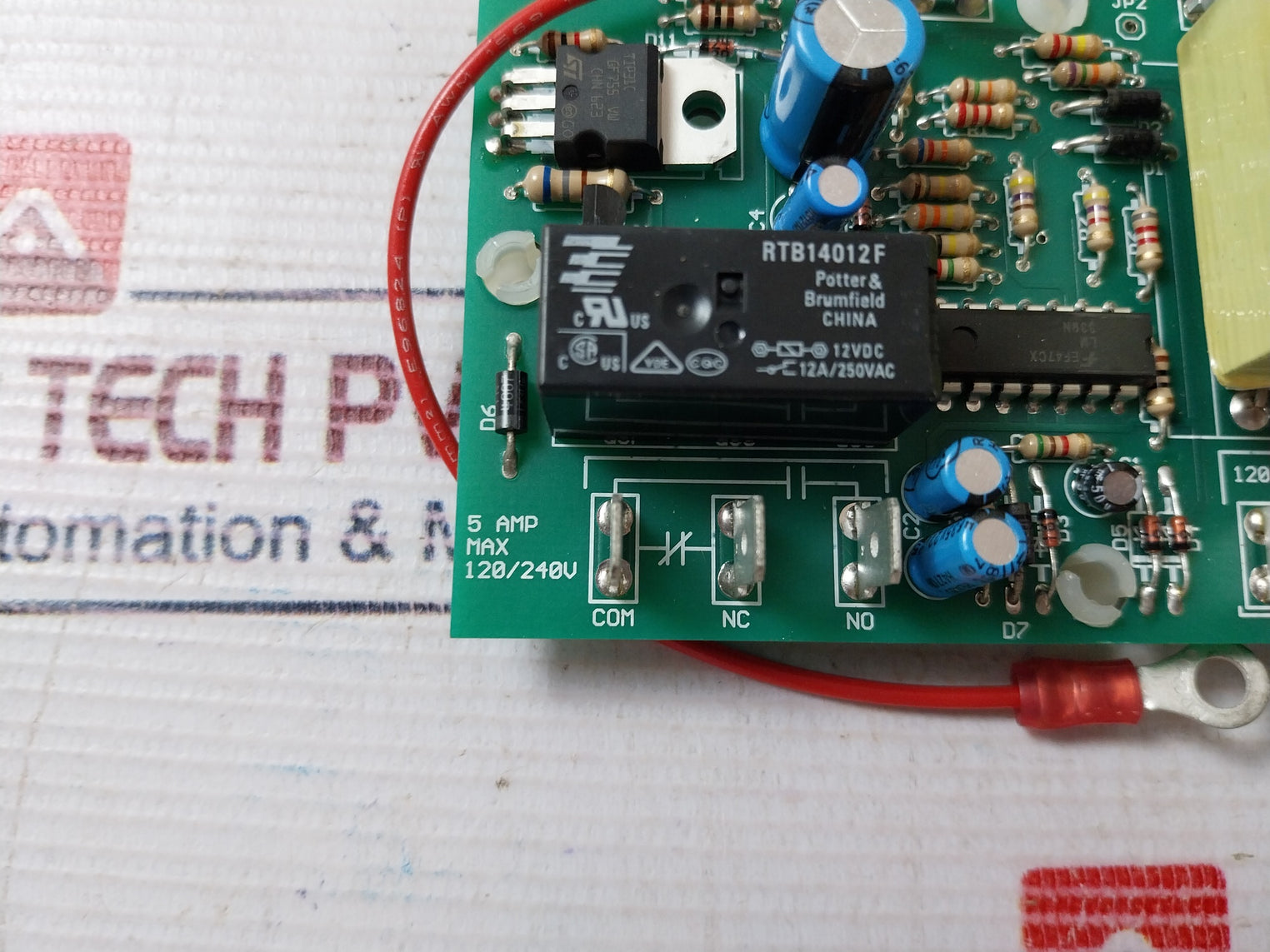 Hatco R02.01.210.00 Pcb Water Control Board Smg-5-0