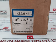 Terasaki Tembreak Xs225Ns 3 Pole Circuit Breaker 225A Ac690V 50~60Hz