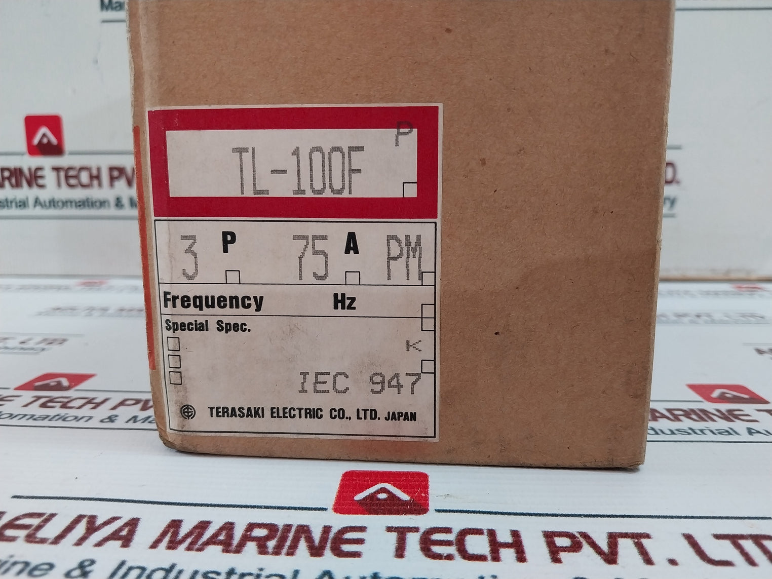 Terasaki Tl-100f Circuit Breaker 3 Pole 75a Ac690v 50/60hz