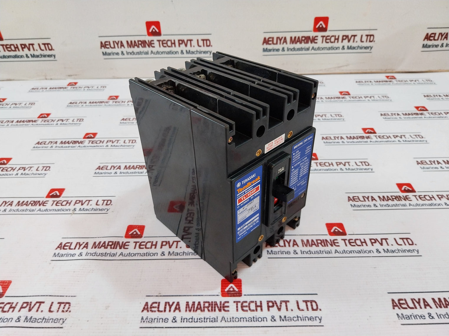 Terasaki Tl-100f Circuit Breaker 3 Pole 75a Ac690v 50/60hz
