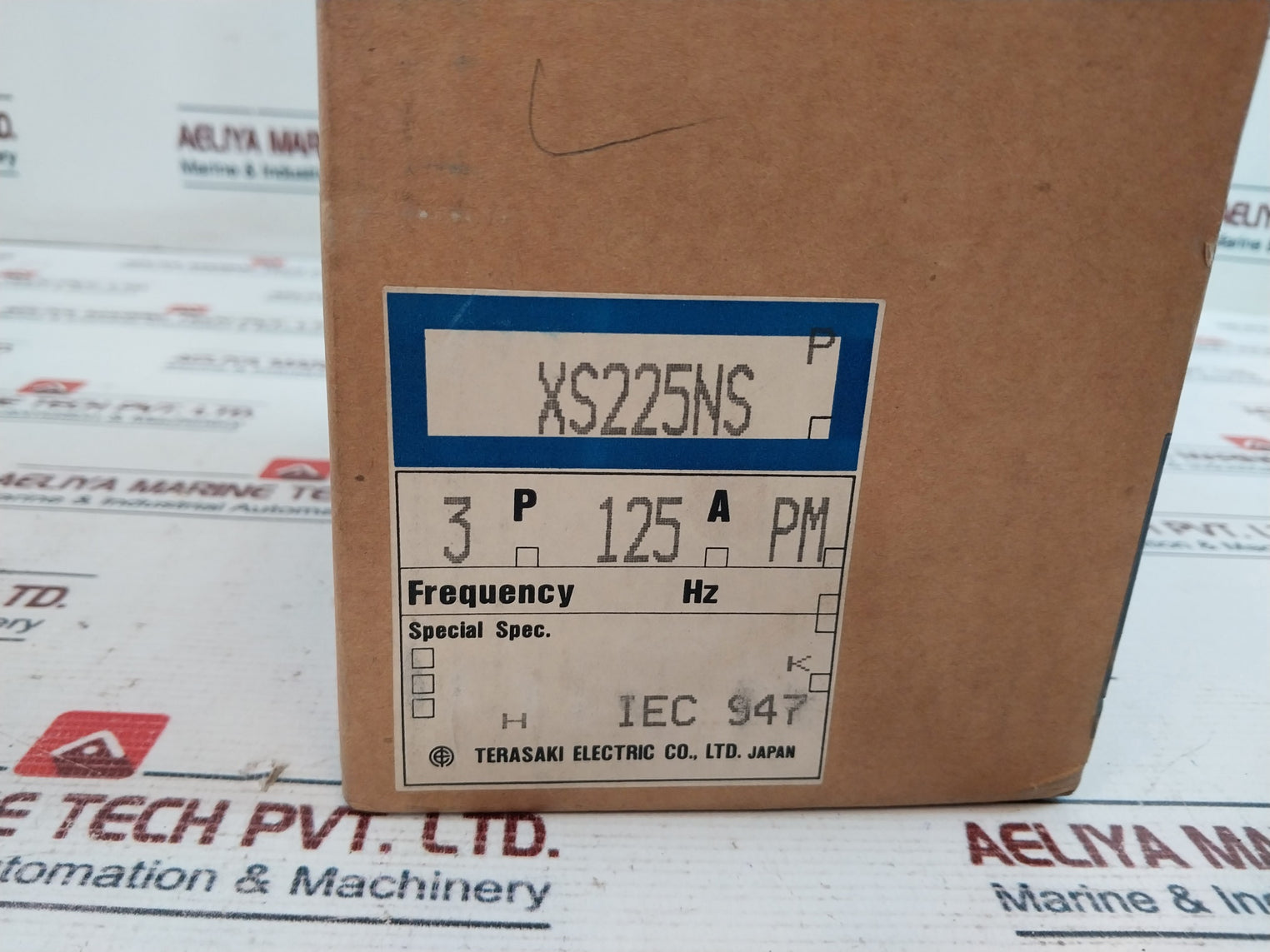 Terasaki Electric Xs225Ns 3-pole Circuit Breaker 125A Ac690V