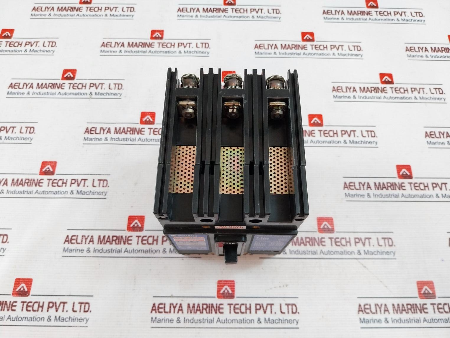 Terasaki Tl-100f Tembreak 3 Pole Current Limiting Circuit Breaker 75a Ac690v