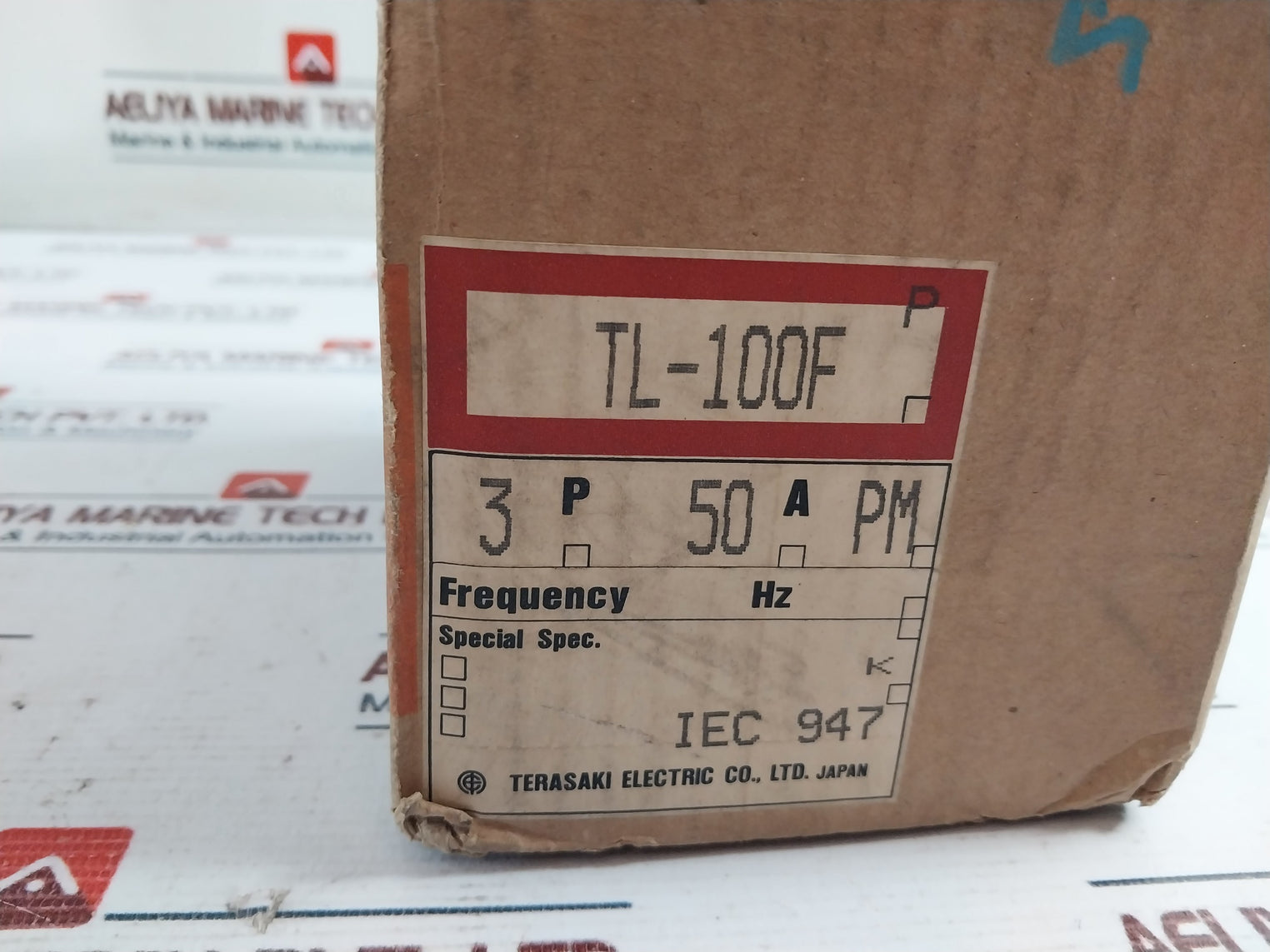 Terasaki Electric Tl-100F Current Limiting Circuit Breaker 50A 3-pole Ac220V