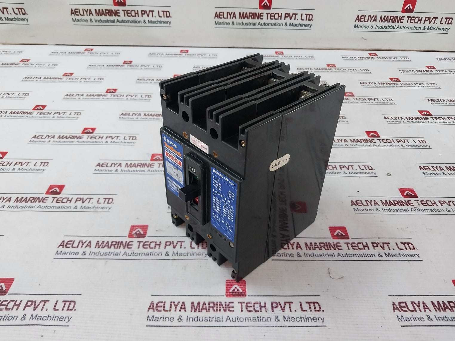 Terasaki Tembreak Tl-100F 3 Pole Current Limiting Circuit Breaker 15A Ac690V