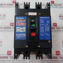 Terasaki Tembreak Tl-100F 3 Pole Current Limiting Circuit Breaker 15A Ac690V