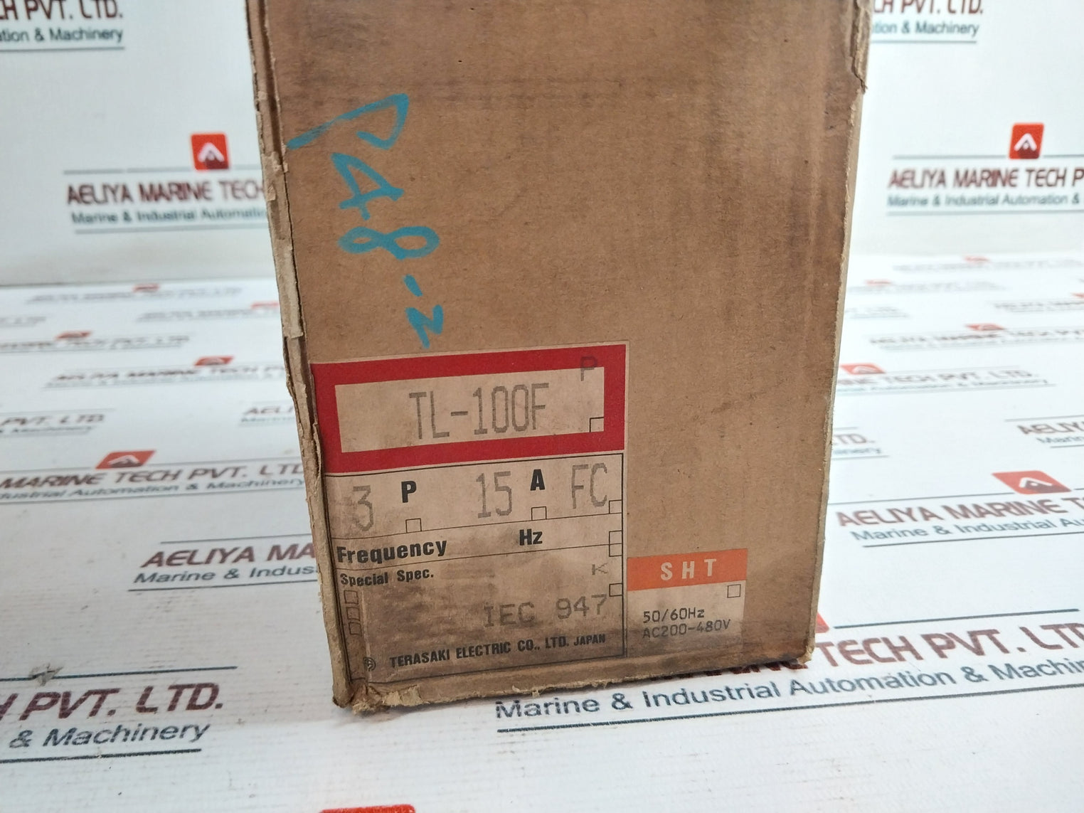 Terasaki Tl-100f Tembreak 3-pole Current Limiting Circuit Breaker 15a Ac220v