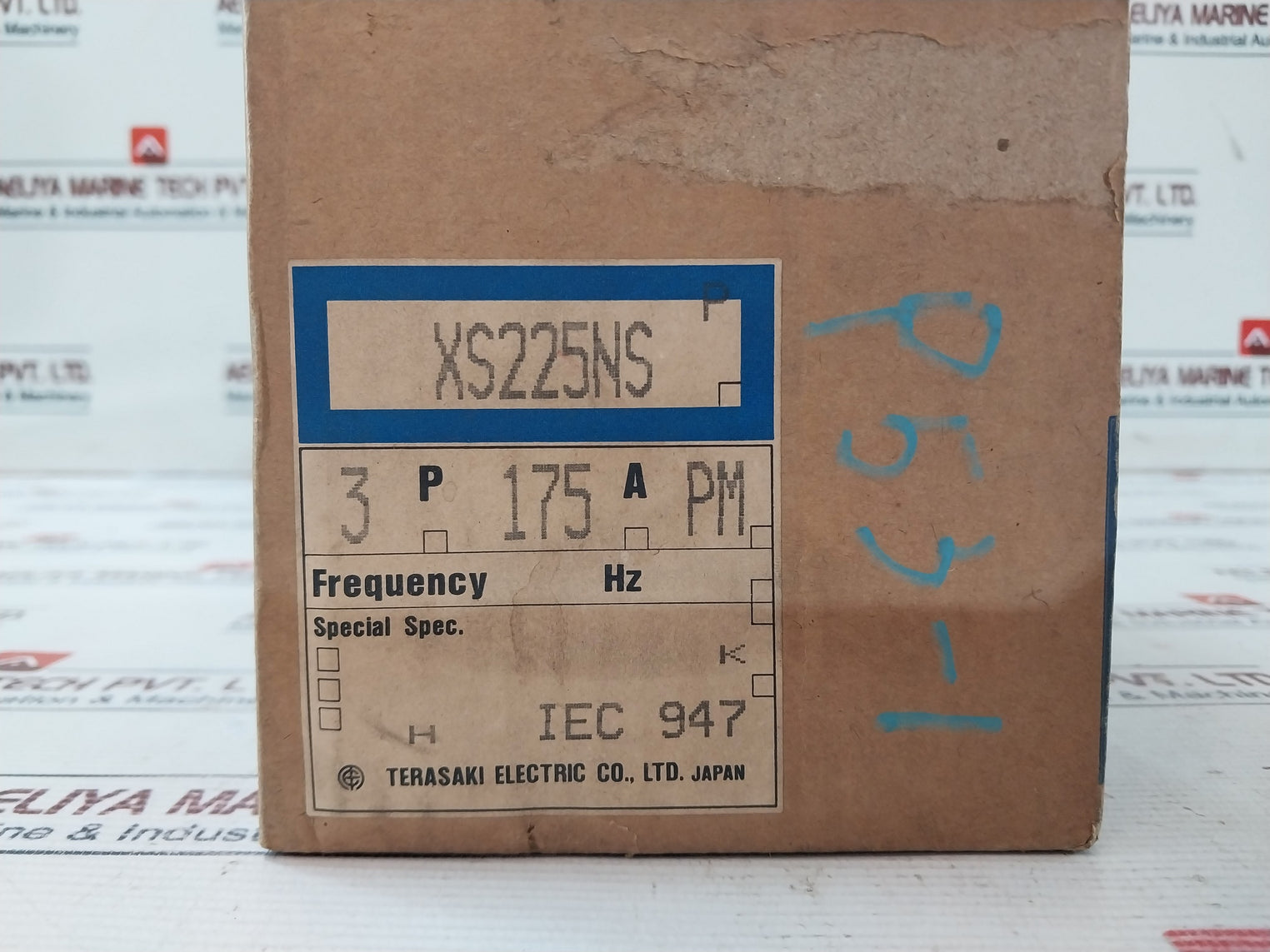Terasaki Tembreak Xs225Ns 3 Pole Circuit Breaker 175A Ac690V 50/60Hz
