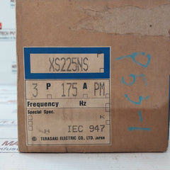 Terasaki Tembreak Xs225Ns 3 Pole Circuit Breaker 175A Ac690V 50/60Hz