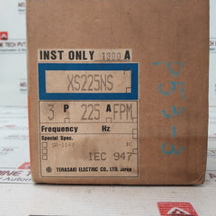 Terasaki Xs225Ns Tembreak Circuit Breaker 3 Pole 225A Ac690V 50~60Hz