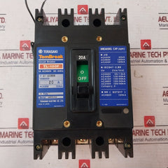 Terasaki Tl-100F 3 Pole Tembreak Current Limiting Circuit Breaker 20A Ac690V