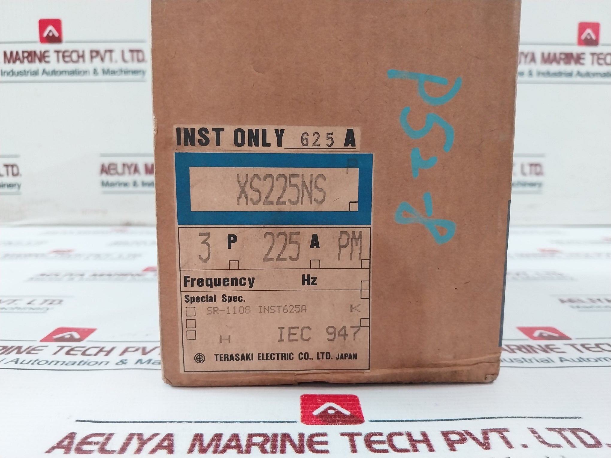 Terasaki Xs225Ns 3-pole Circuit Breaker 225A Ac690V 50~60Hz