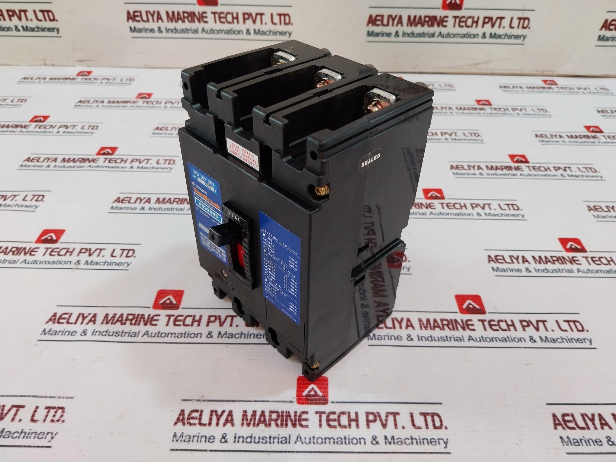 Terasaki Xs225Ns 3-pole Circuit Breaker 225A Ac690V 50~60Hz