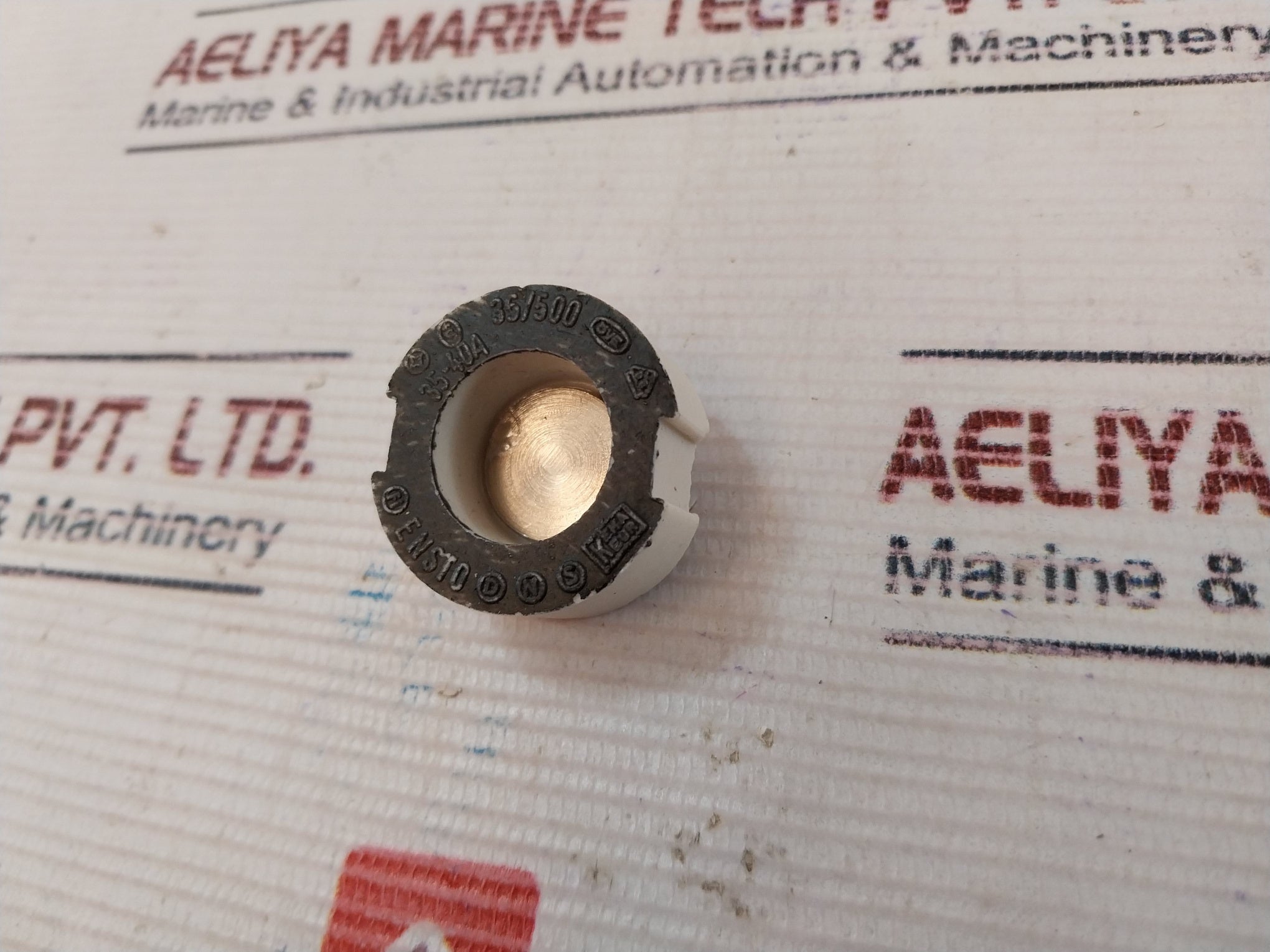 Lot of 7X Ensto 35/500 Screw Fitting 35-40A