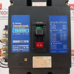 Terasaki Xs225Ns Circuit Breaker 3-pole 225A 50-60Hz