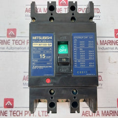 Mitsubishi Electric Nf100-sh 3 Pole No-fuse Breaker 15 Amp 660v