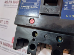 Mitsubishi Electric Nf100-sh 3 Pole No-fuse Breaker 15 Amp 660v