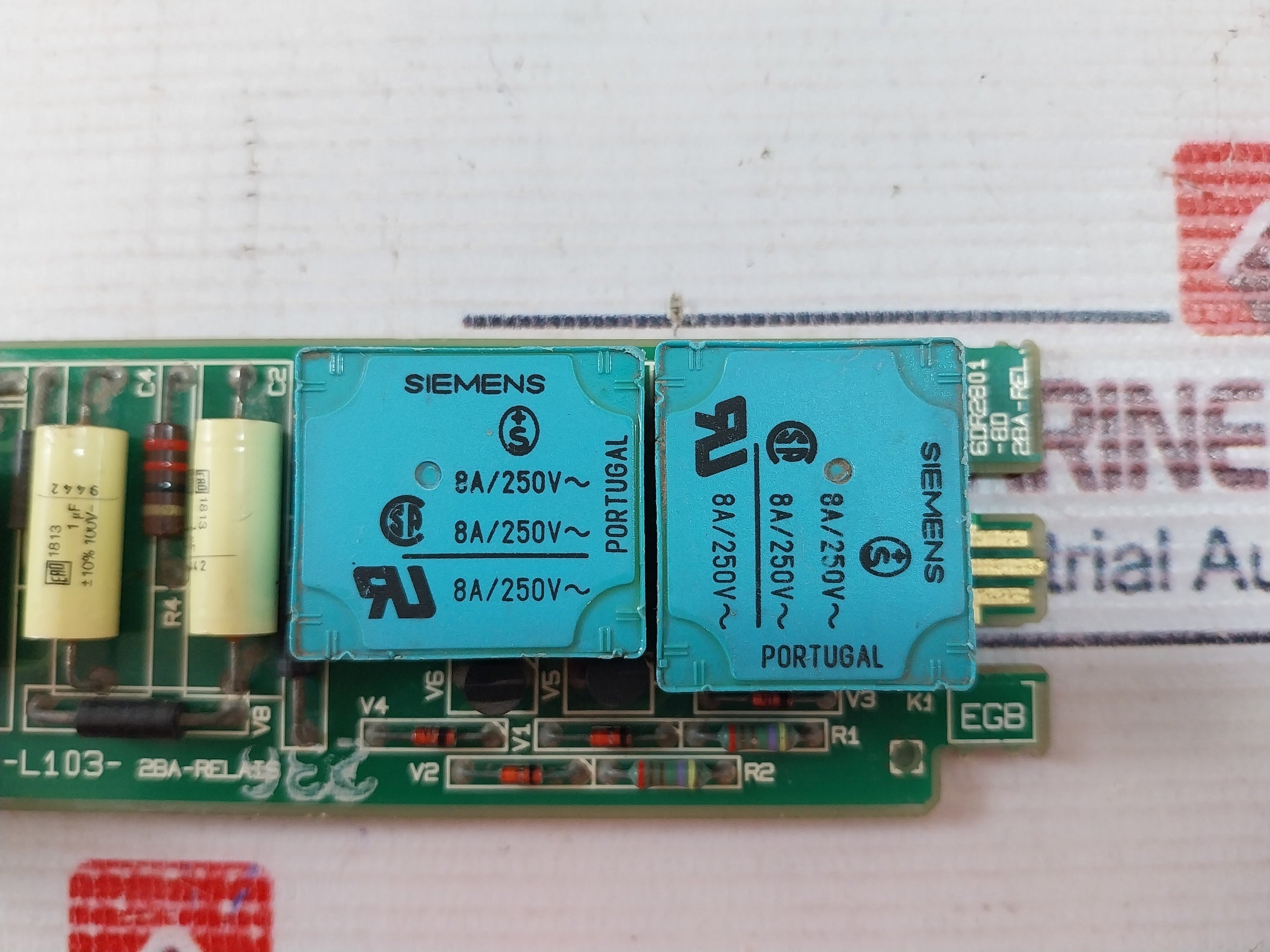 Siemens 6Dr2801-8D 2Ba-rel. Input/Output Module 94V-0