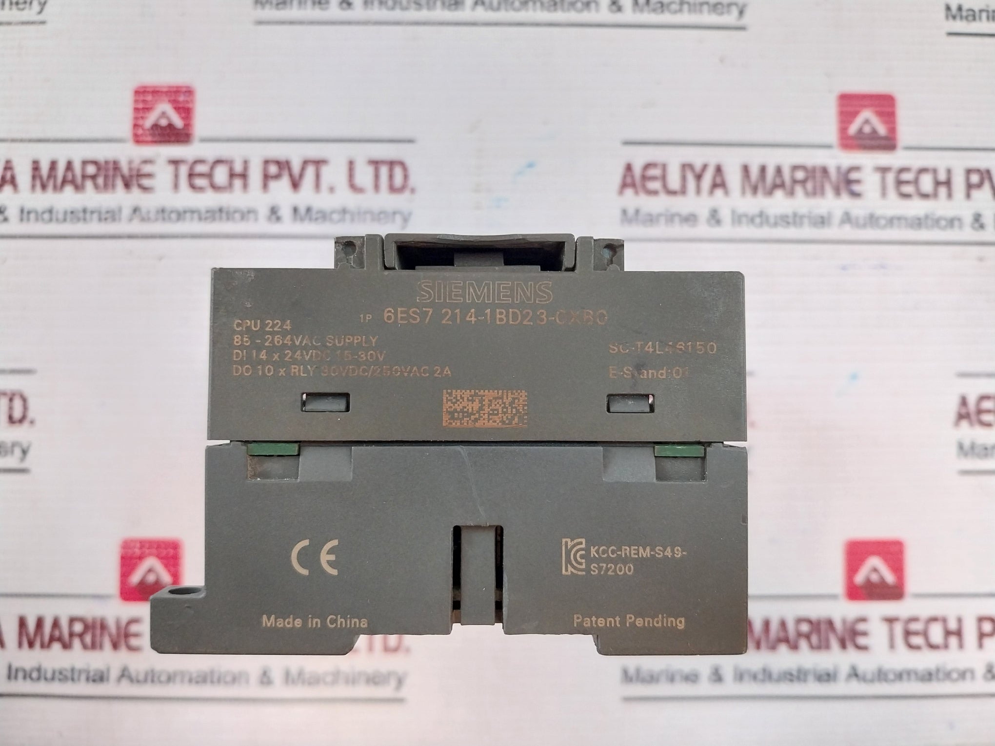 Siemens 6Es7 214-1Bd23-0Xb0 Simatic S7-200 Plc Module 85-264Vac 300V 10A